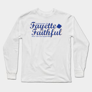 Fayette Faithful White Long Sleeve T-Shirt